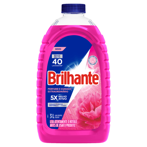 LAVA ROUPAS BRILHANTE 3L-FR PERFUME EXTRA