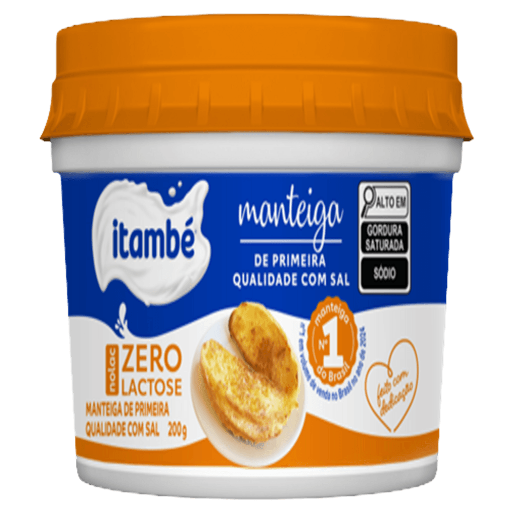 MANTEIGA ITAMBE NOLAC 200G-PT 1 QUALID C/SAL