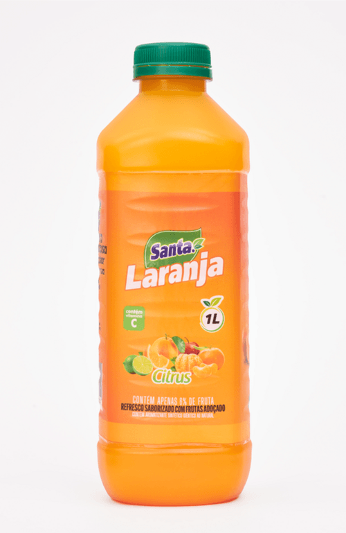 BEBIDA MISTA SANTA LARANJA 1L FRUTAS CITRICAS