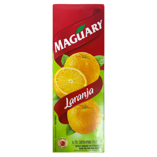 Refresco Adoçado Laranja Maguary Caixa 1l