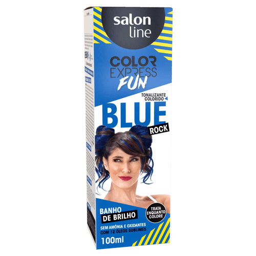 Kit Tonalizante Blue Rock Salon Line Color Express Fun