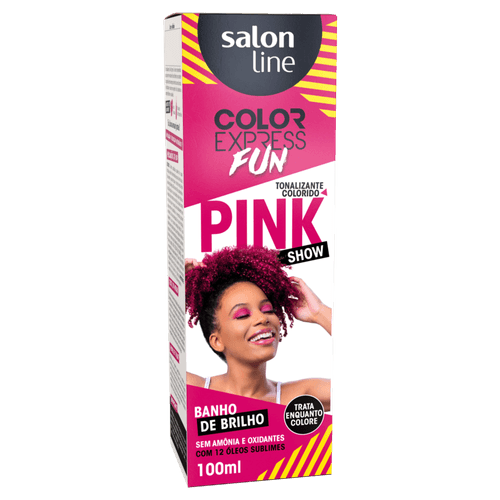 Kit Tonalizante Pink Show Salon Line Color Express Fun