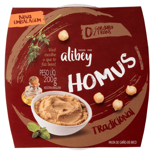 Homus Tradicional Alibey Pote 200g