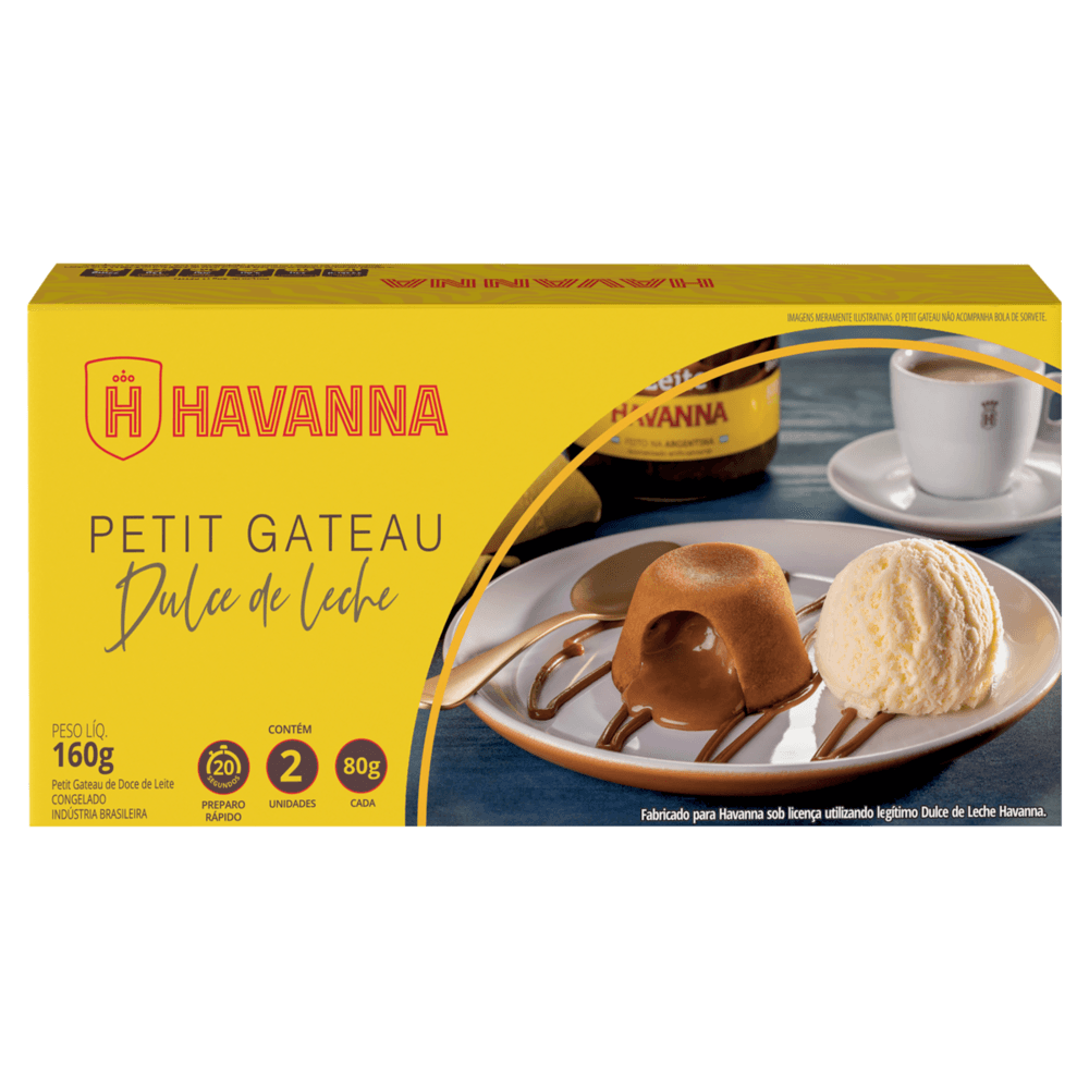 Petit Gateau Mr Bey Doce Leite 160g