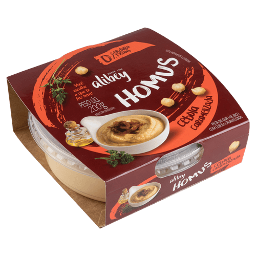 Homus Cebola Caramelizada Alibey Pote 200g