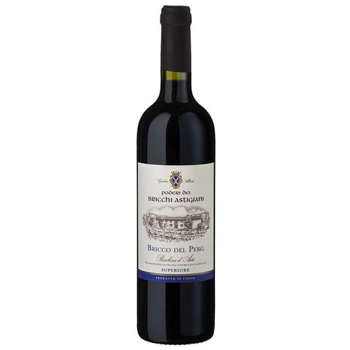 Vinho Italiano Barbera D'asti Superiore Bricco Del Perg Tinto 750ml