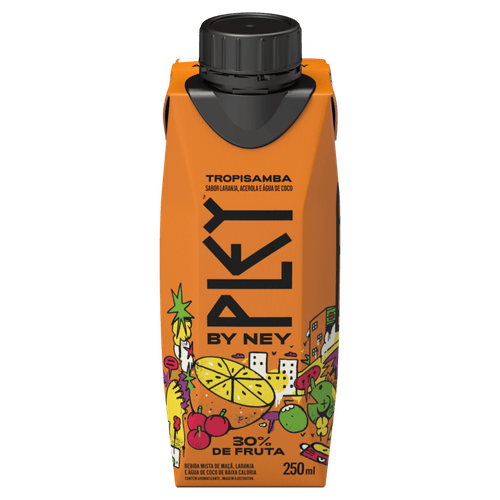 Bebida Tropisamba Pley by Ney Caixa 250ml