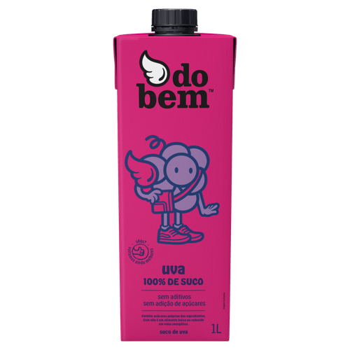 Suco Uva Do Bem Caixa 1l