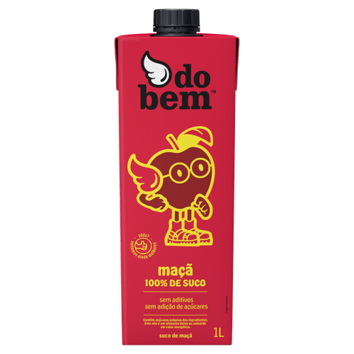 Suco Maçã Do Bem Caixa 1l