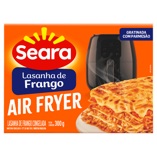 Lasanha Frango Seara Air Fryer Caixa 300g
