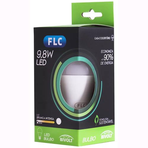 Lâmpada Led FLCA60 9,8W Bivolt Unidade