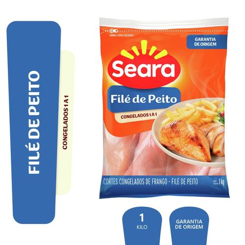 Filé de peito Seara IQF 1kg