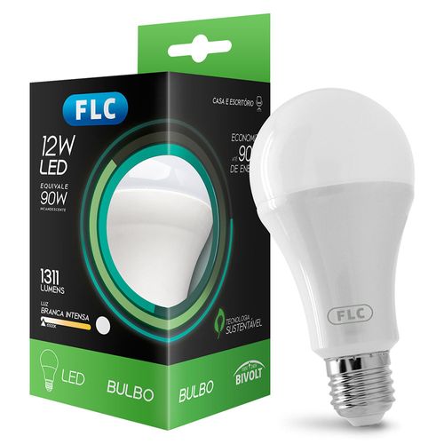 Lâmpada Led A65 FlC 12W Bivolt Unidade