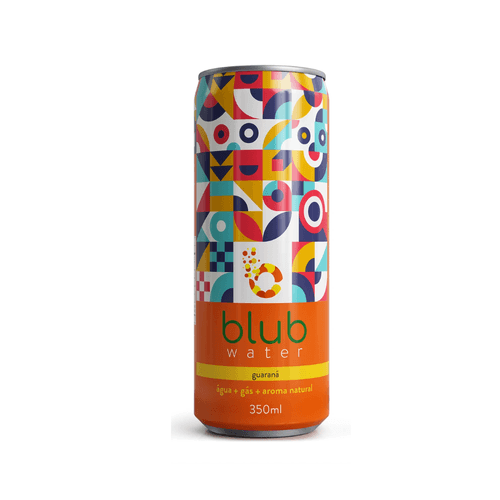 Água Aromatizada blub com Gás Guaraná 350ml