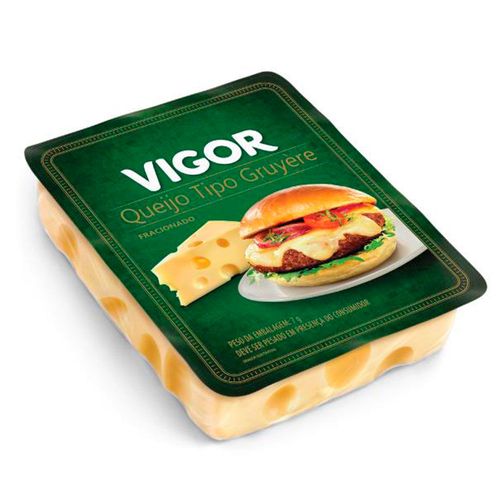 Queijo Vigor Tipo Gruyere 1Kg