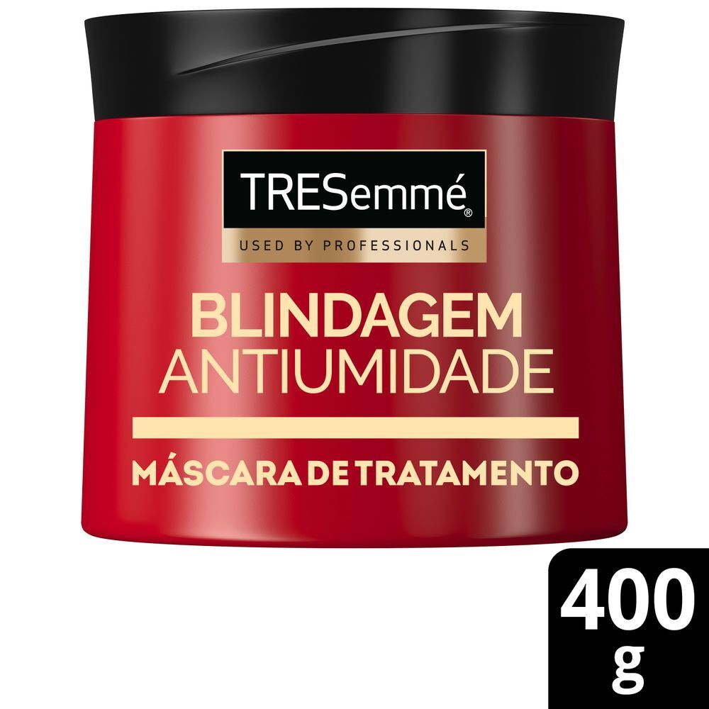 MÁSCARA DE TRATAMENTO TRESEMMÉ BLINDAGEM ANTIUMIDADE POTE 400G