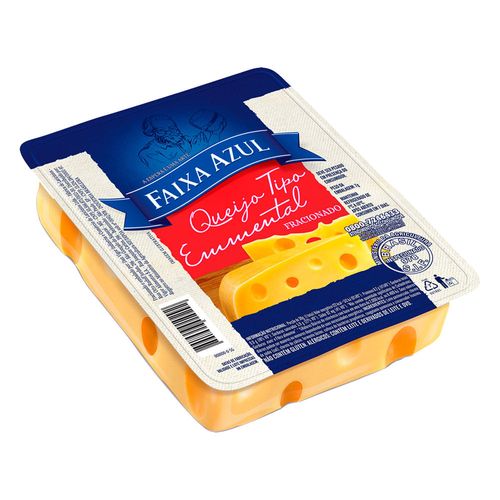 Queijo Faixa Azul Tipo Emmental 1Kg