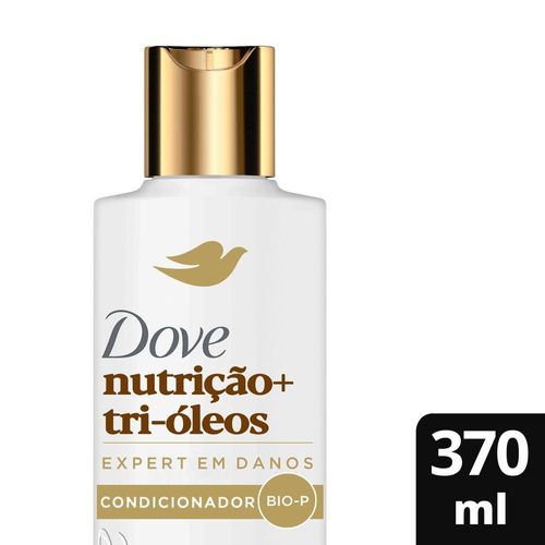 CONDICIONADOR DOVE 370ML-FR NUTRIÇÃO+TRI-OLEOS