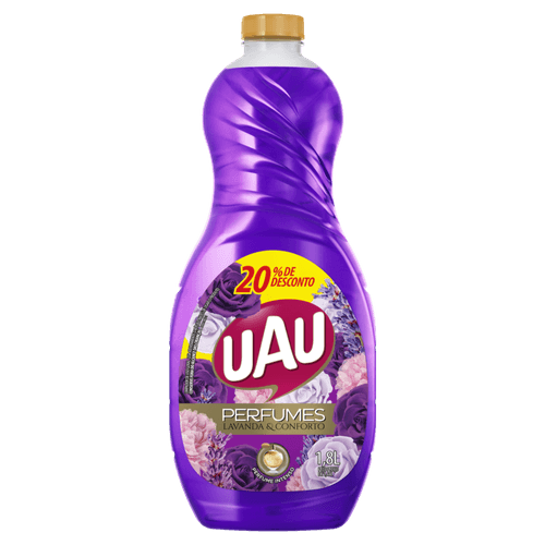 Limpador Perfumado Lavanda & Conforto Uau Perfumes Frasco 1,8l Grátis 20% de Desconto