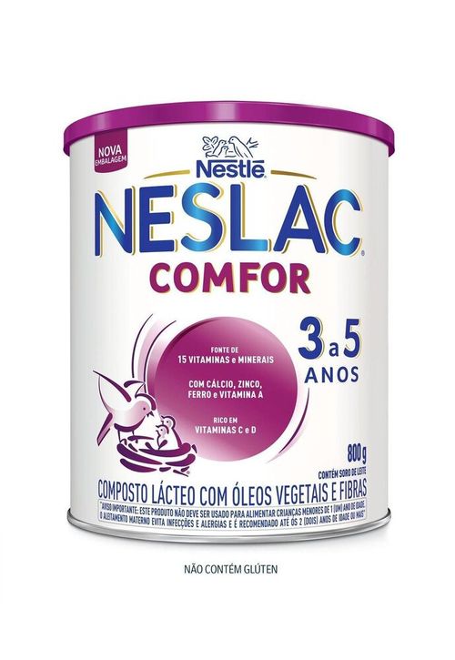 Composto Lácteo Neslac Comfor 800g