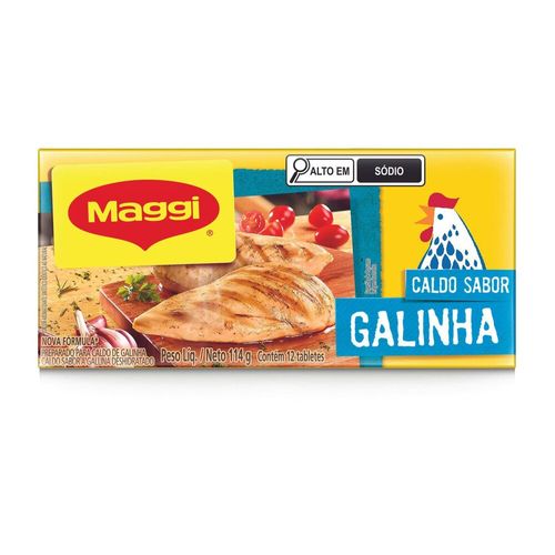 Caldo MAGGI Galinha Tablete 114g