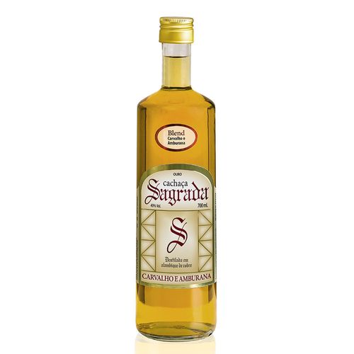 Cachaca Sagrada 700ml Carvalho E Umburana 700ml 40% Mg