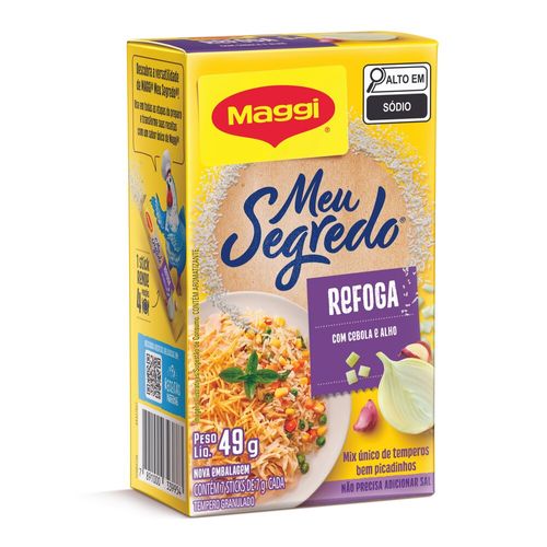 Tempero MAGGI Meu Segredo Alho e Cebola 49g