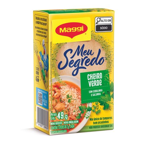 Tempero MAGGI Meu Segredo Cheiro Verde 49g