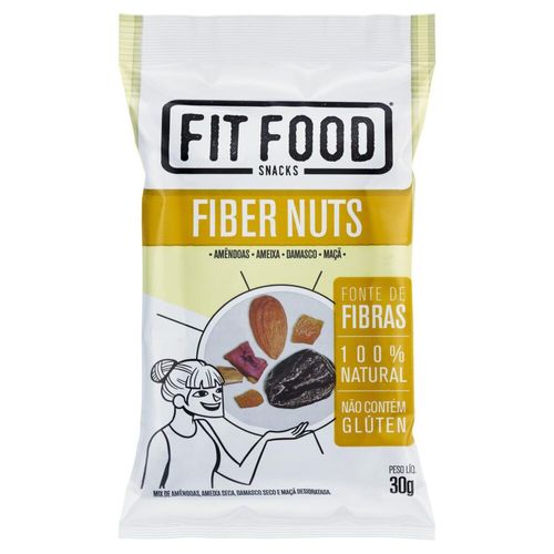 Mix de Frutas e Sementes Fiber Nuts Fit Food 30g
