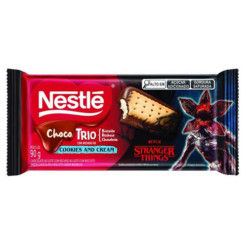 Chocolate Chocotrio NESTLÉ Cookies & Cream 90g