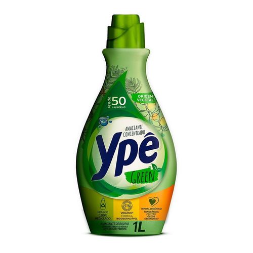 Amaciante Concentrado Ypê Green 1 Litro