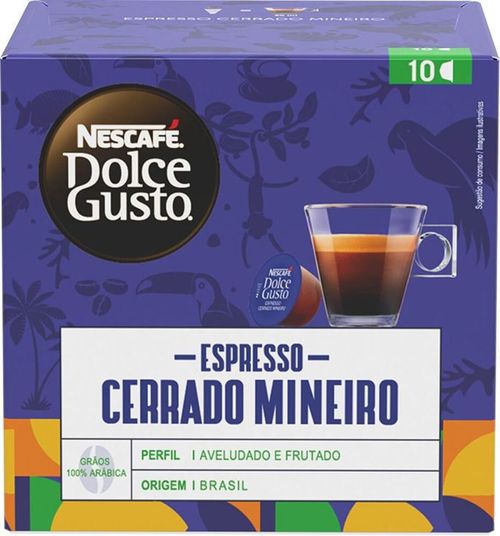 Café em Cápsula Nescafé Dolce Gusto Cerrado Mineiro 10 Cápsulas