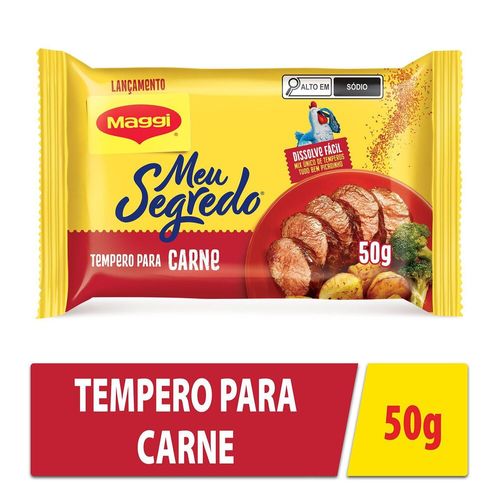 Tempero Maggi Meu Segredo Granulado Carne 50G