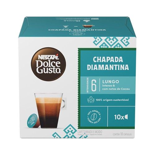 Cápsula de Café Dolce Gusto Chapada Diamantina 10 Caps 60g