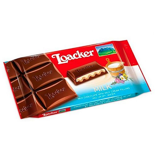 Barra De Chocolate Loacker Milk 87g