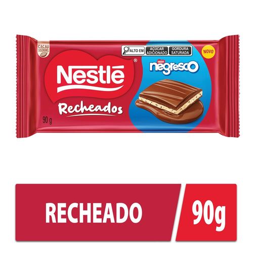 NESTLÉ Recheado NEGRESCO 90g Tablete