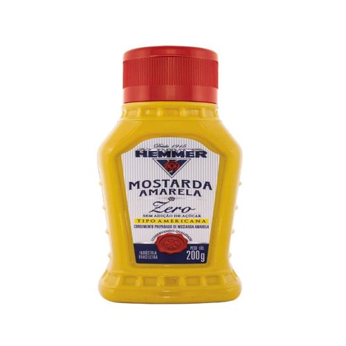 Mostarda Zero Hemmer 200g