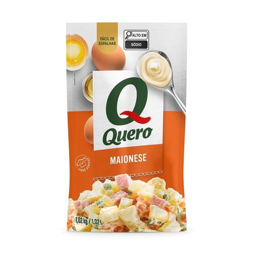Maionese Quero Sachê 1,02kg