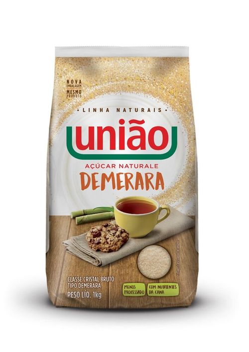 Açúcar Natural e Demerara União 1kg