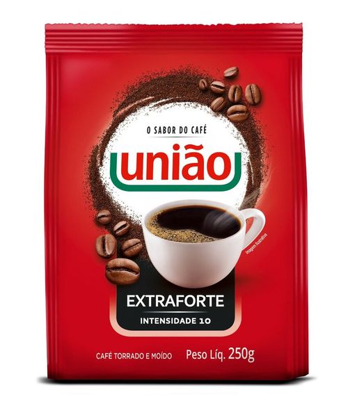 Café Torrado e Moído Extra Forte Pouch União 250g
