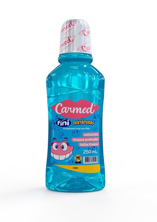 Carmed Enxaguante Bucal Fini Dentadura 250ml