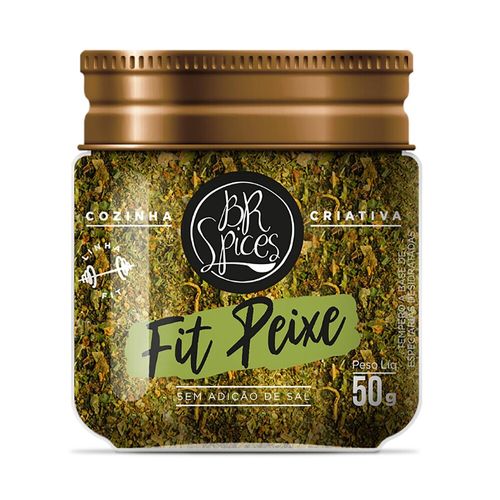 Tempero Fit Peixe Zero Sódio BR Spices 50g