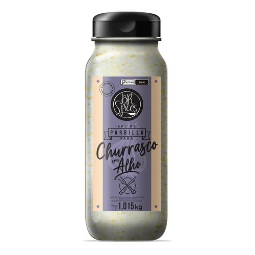 Sal De Parrilla Com Alho BR Spices 1,015kg