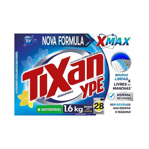 Sabão em Pó Tixan Ypê Primavera 1,6Kg