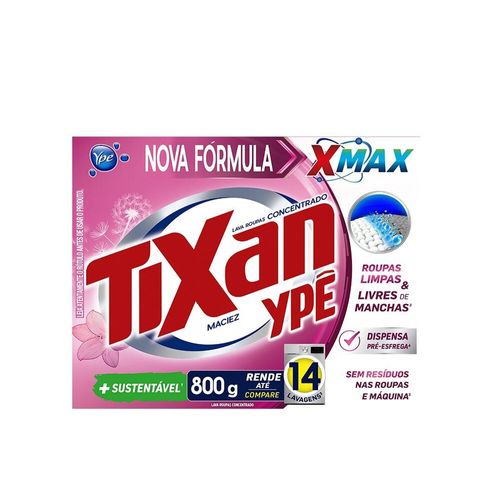 Sabão em Pó Tixan Ypê Maciez 800g