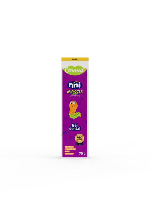 Carmed Gel Dental Fini Minhocas 70g