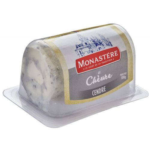 Queijo Buchette de Cabra Monastère com Cinzas 100g