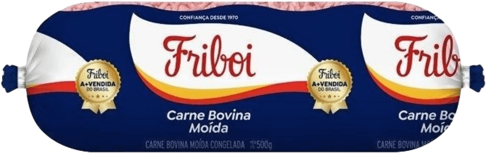 Carne Bovina Moída Tubete Friboi 500g Congelada