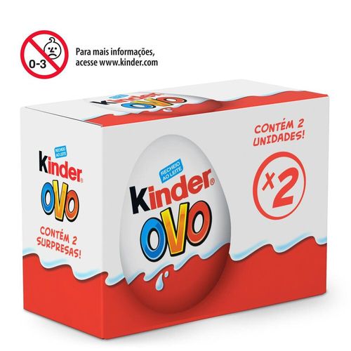 Kinder Ovo 2 Unidades 40g
