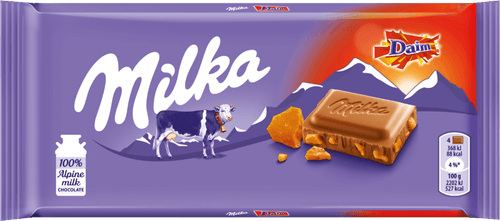 Chocolate Milka Daim 100g